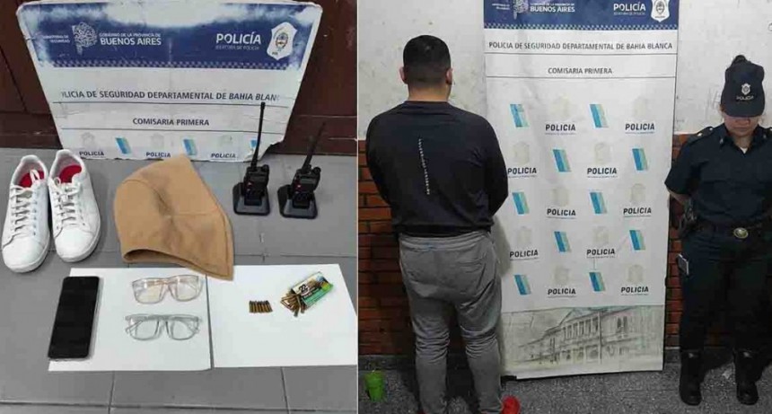 Cay&oacute; en Bah&iacute;a un ladr&oacute;n que rob&oacute; 60 mil d&oacute;lares y joyas de oro a una jubilada en Tres Arroyos