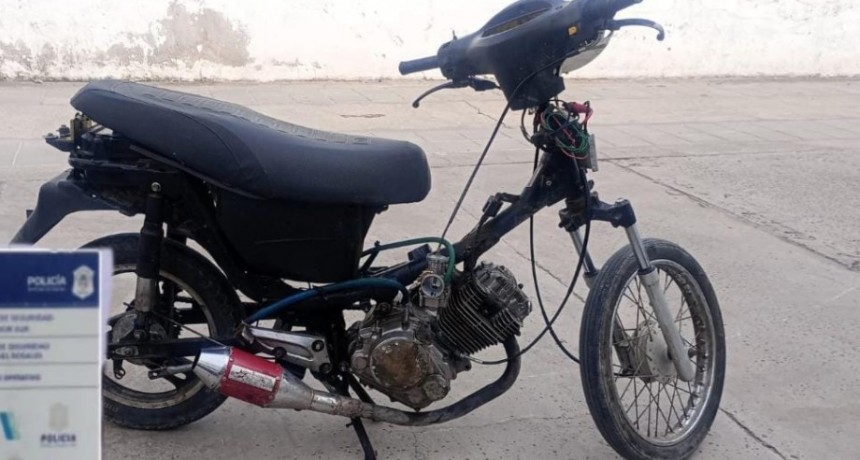 Detenidos por circular con moto Adulterada