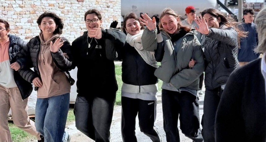 La Escuela Agraria de Bajo Hondo visito Puerto Rosales