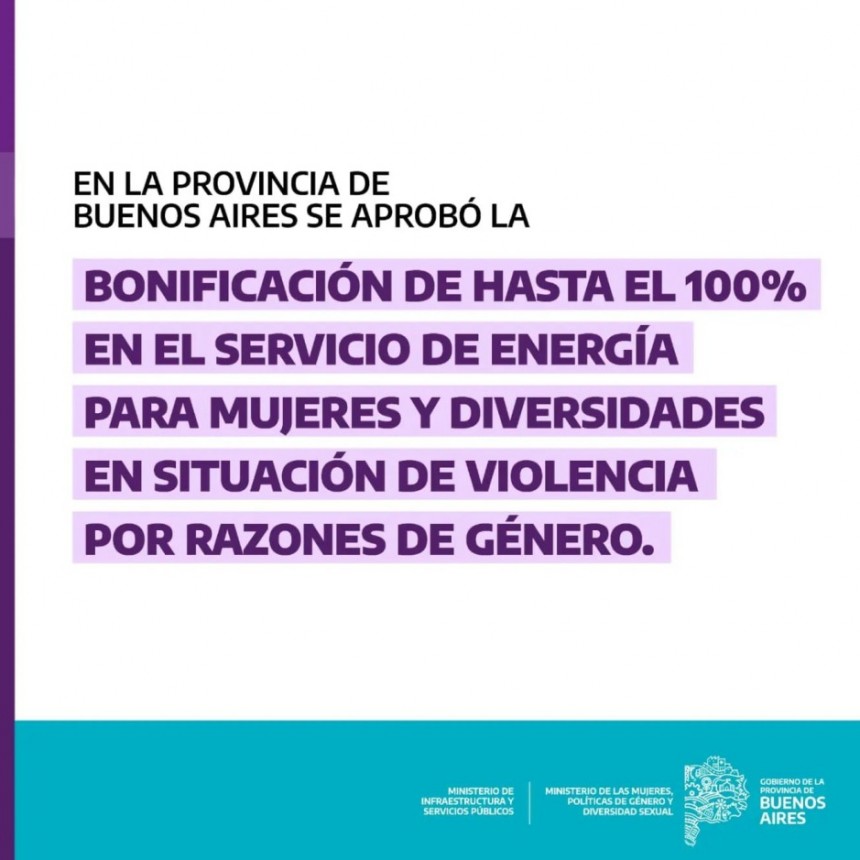 Ministerio de Mujeres informa Importante beneficio a victimas de violencia de genero