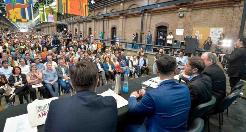 Kicillof encabez&oacute; la apertura de la 4&deg; Jornada Provincial de Salud Mental