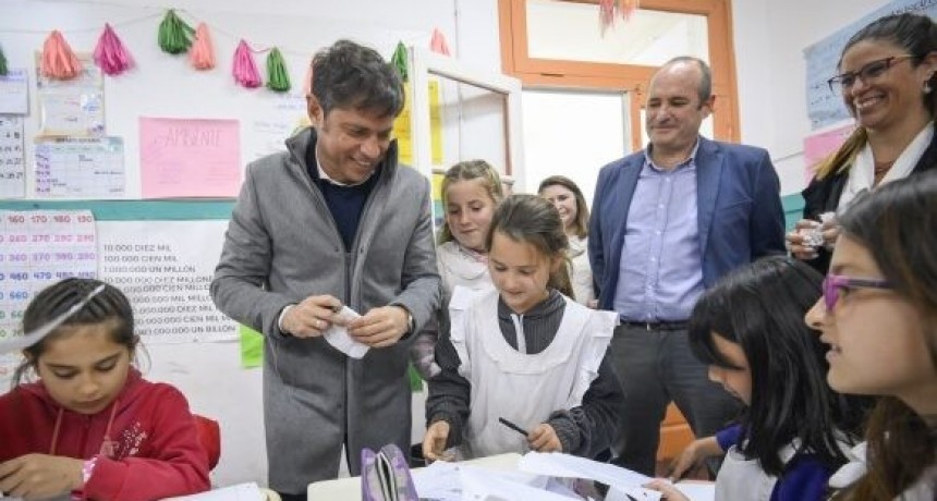 Kicillof recorri&oacute; avances de obras de h&aacute;bitat e infraestructura educativa