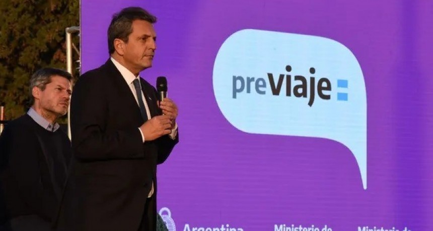 PreViaje: Sergio Massa adelant&oacute; que enviar&aacute; un proyecto al Congreso para que sea ley
