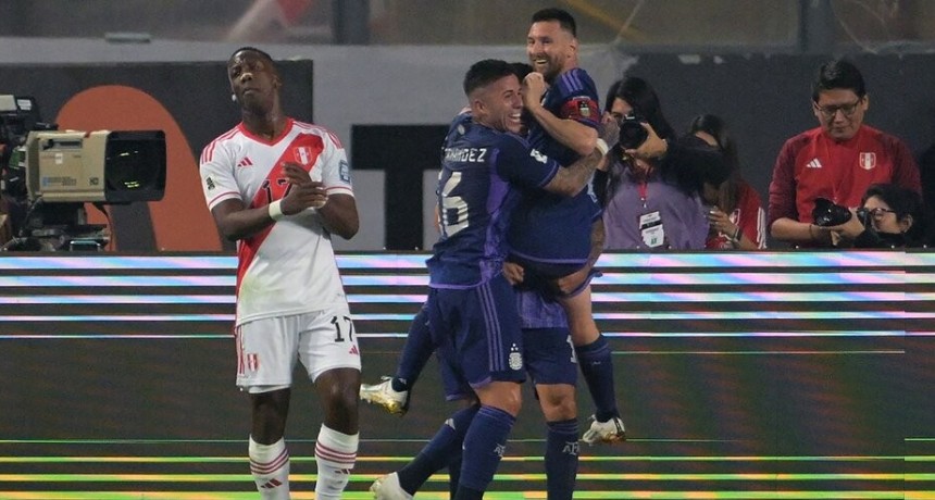 La Selecci&oacute;n Argentina no fue una m&aacute;quina pero tuvo a Messi: 2 a 0 en Per&uacute;