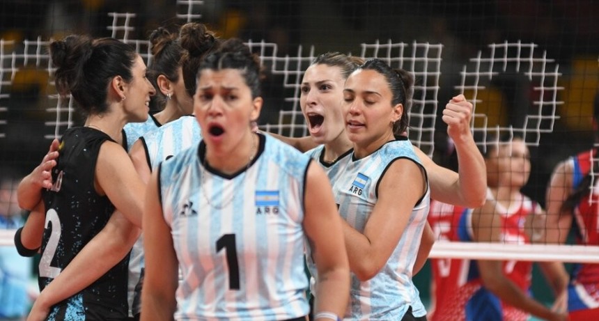 La Selecci&oacute;n femenina de v&oacute;leibol se impuso 3-1 ante Puerto Rico Juegos Panamericanos