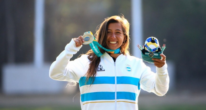 Santiago 2023: Argentina obtuvo su primera medalla dorada