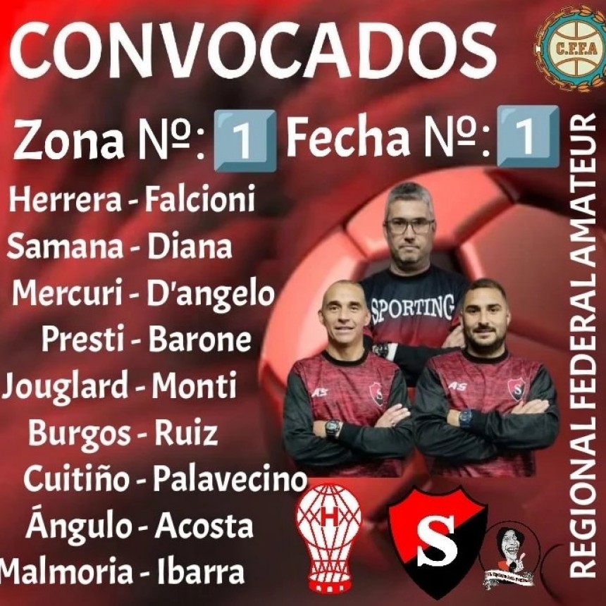 Inicio del torneo Federal Regional Amateur para Sporting