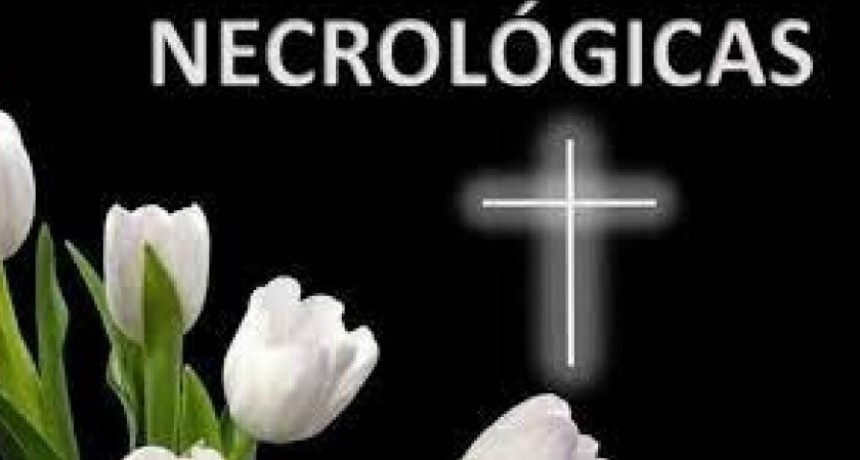 Necrol&oacute;gicas: &Uacute;ltimos realizados en la ciudad