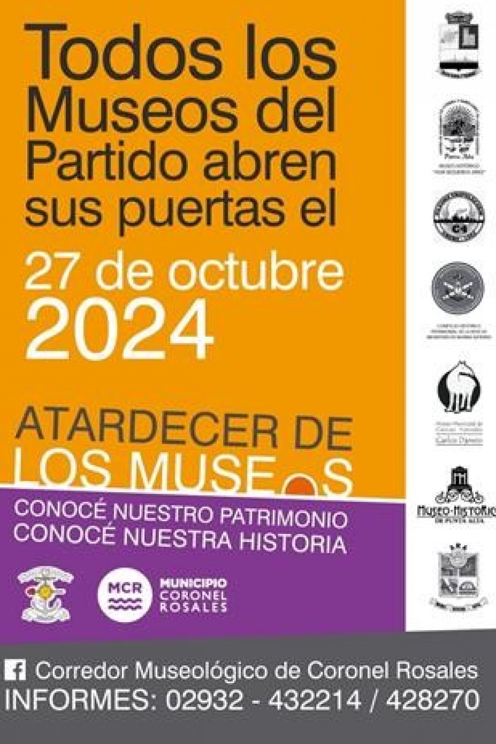 Anuncian la 13&deg; edici&oacute;n del Atardecer de los Museos
