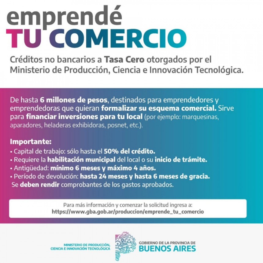 EMPREND&Eacute; TU COMERCIO