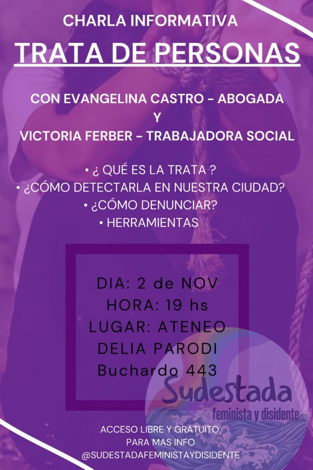 Charla Informativa Sobre �Trata de Personas�