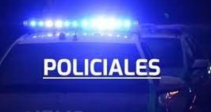 DETENIDO POR AMENAZA CON ARMA Y SE FUGO EN UN AUTO ROBADO 