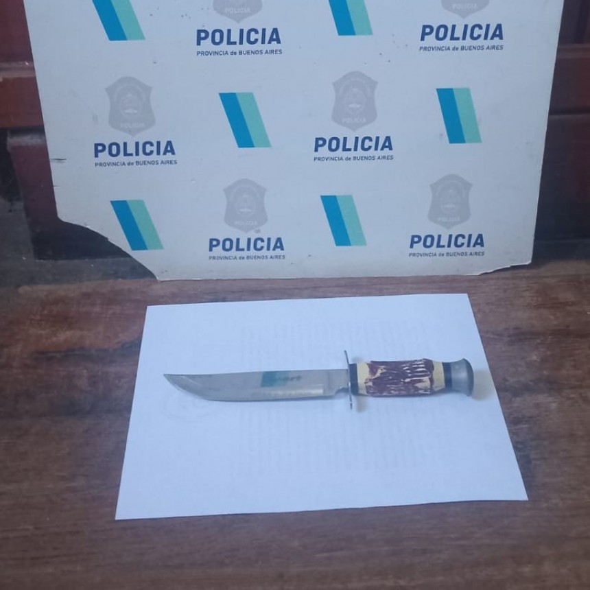 APREHENDIDO POR AMENAZAS AGRAVADAS, INF. LEY 12.569 Y RESISTENCIA A LA AUTORIDAD