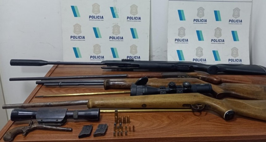 APREHENSION Y SECUESTRO DE ARMAS     