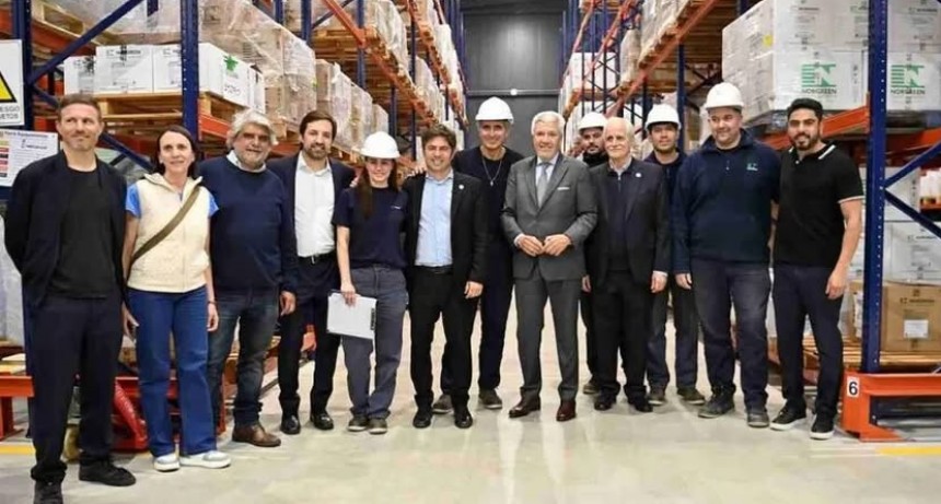 Kicillof recorri&oacute; f&aacute;bricas en el Parque Industrial de Mar del Plata