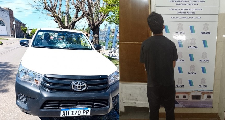  Aprehendido por da&ntilde;ar una camioneta de ABSA durante una discusi&oacute;n