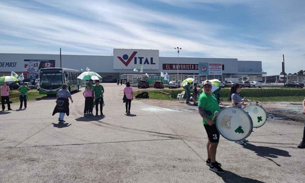 Piquetes en Mayorista Vital