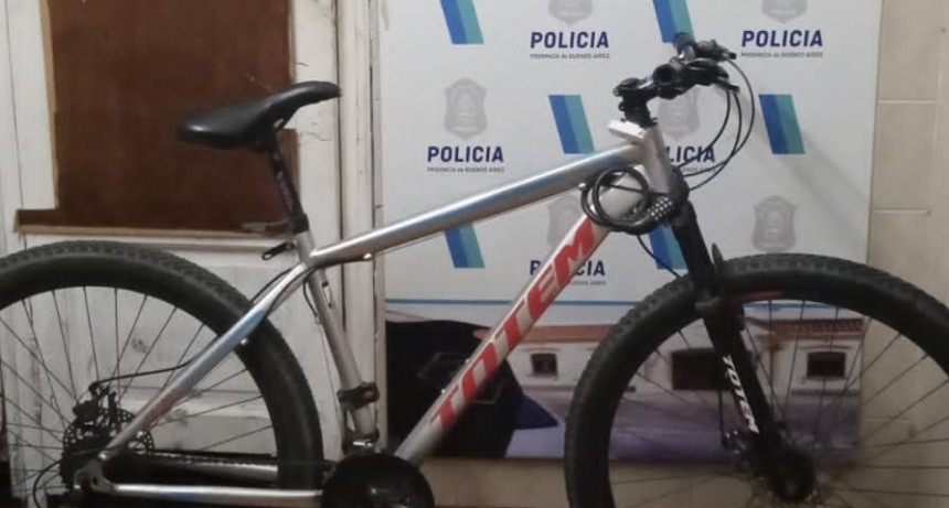 HURTO y HALLAZGO BICICLETA