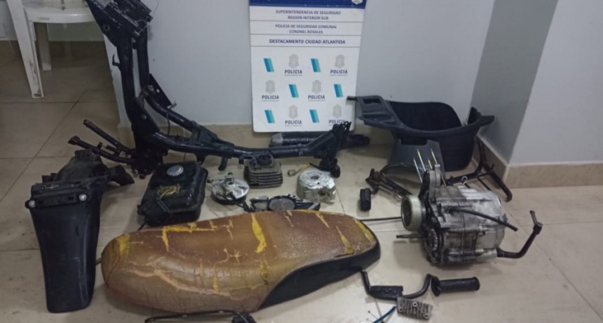 Allanamiento por circular en moto robada