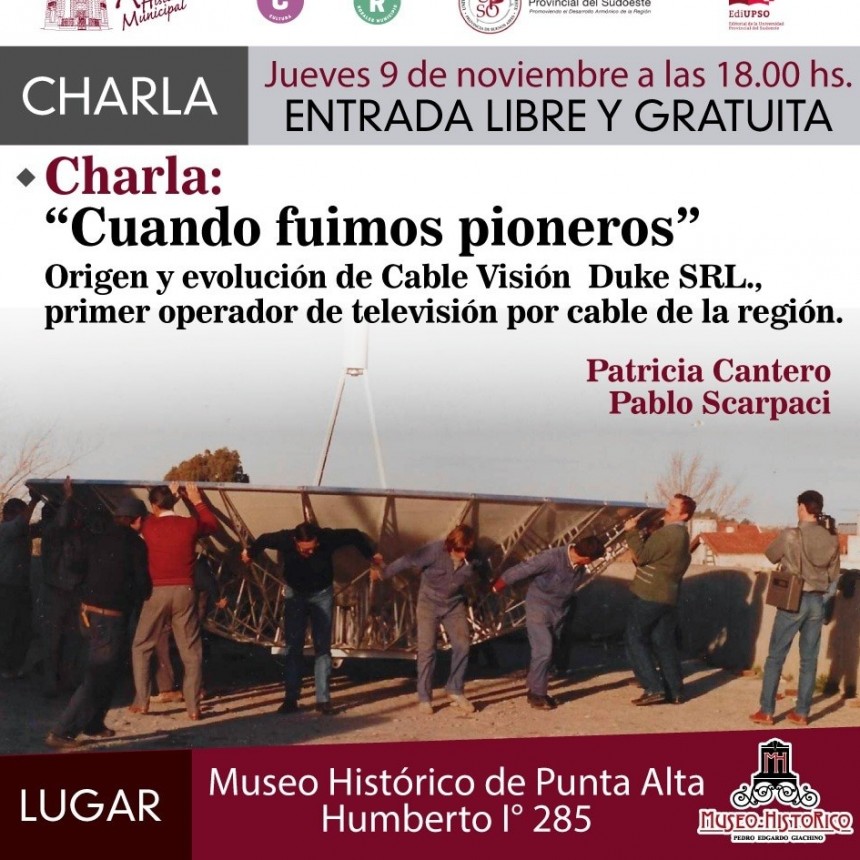 CHARLA ABIERTA AL PUBLICO EN EL MUSEO ARCHIVO