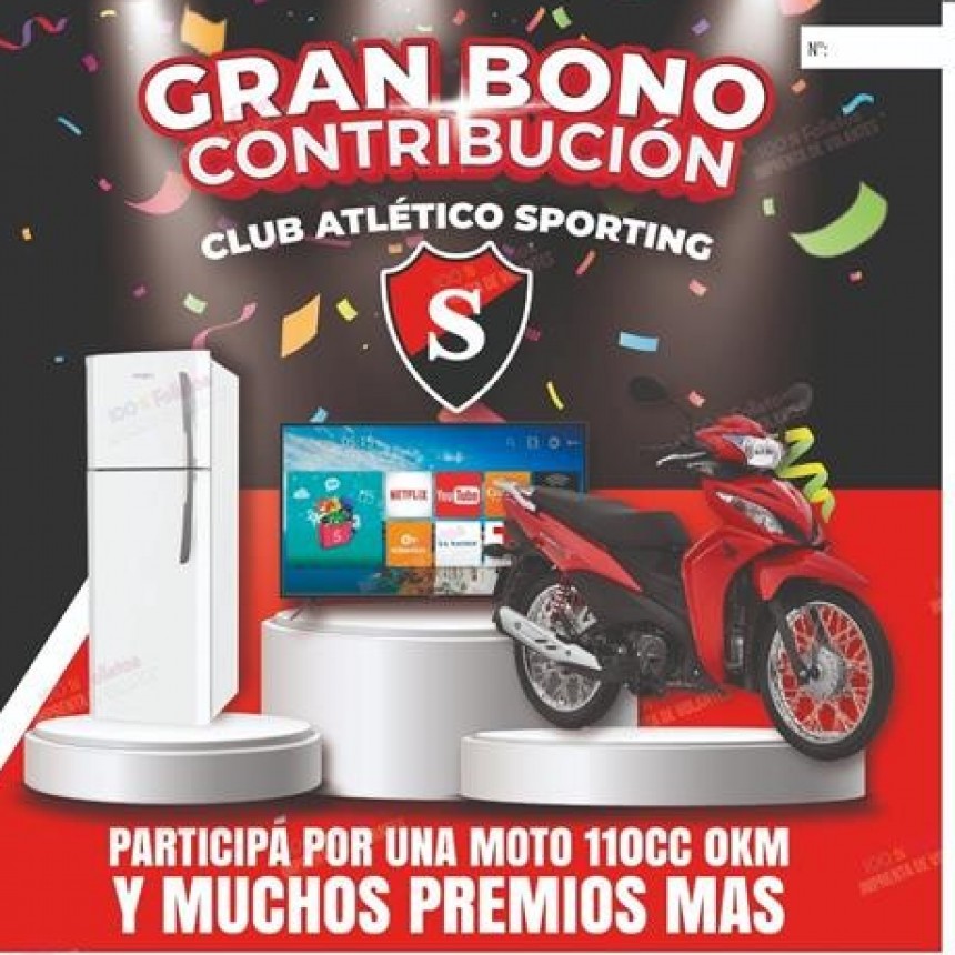 Gran bono contribuci&oacute;n 2023 del Club Sporting