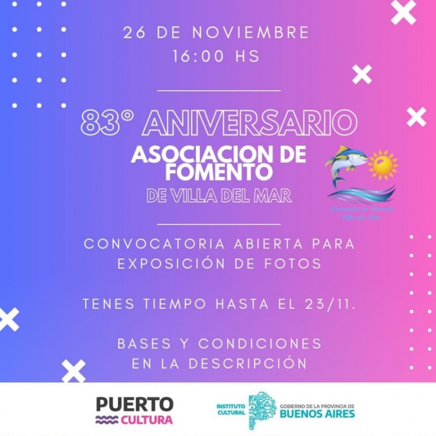 Exposici&oacute;n Abierta de Fotograf&iacute;as en el 83&ordf; Aniversarios de la sociedad de fomento de Villa del Mar