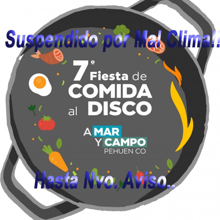 7&ordf; Edici&oacute;n de Comidas al Disco �A Mar y Campo�