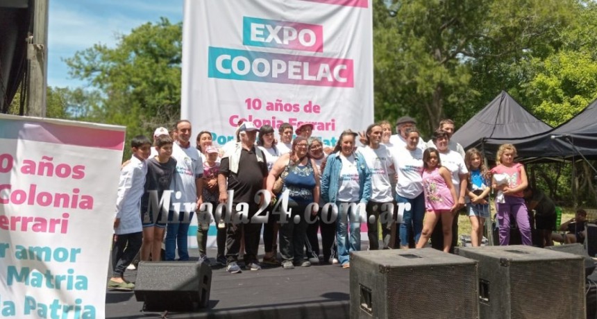 1&ordf; Expo COOPELAC en Colonia Ferrari