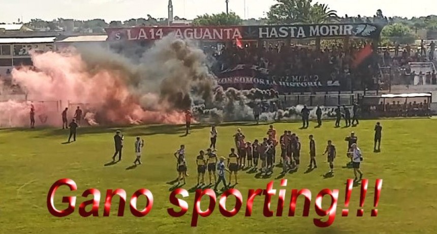 Sporting Gano y viaja a Mar del Plata con ventaja