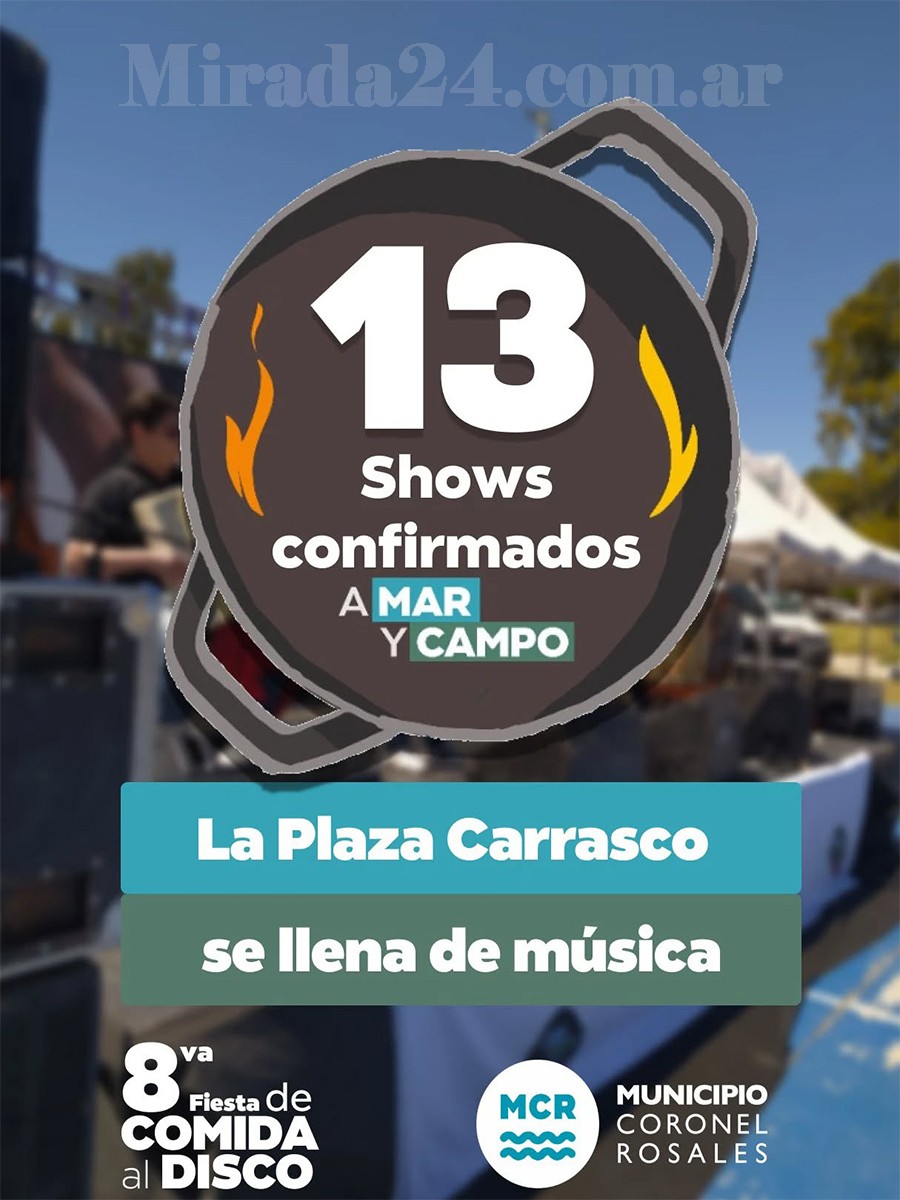 Pehuen Co se prepara para vivir la 8° edición de la Fiesta de Comida al Disco “A Mar y Campo”