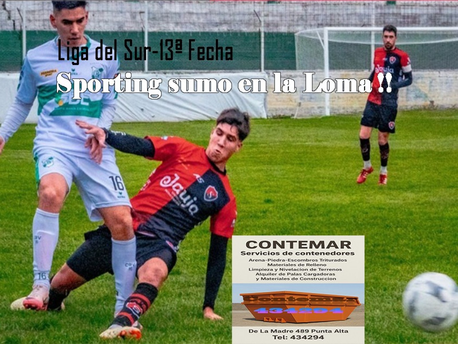 Liga del Sur: Sporting y Bella Vista repartieron puntos por la 13ª fecha del torneo Clausura