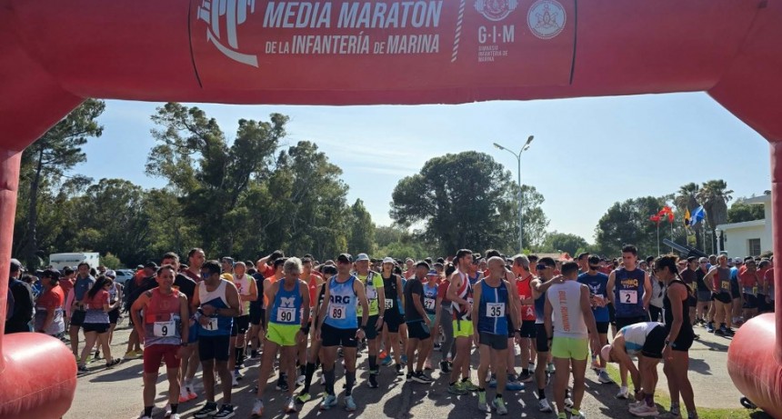 Con singular exito se realiz&oacute; la 10&ordm; Media Marat&oacute;n de la Infanter&iacute;a de Marina