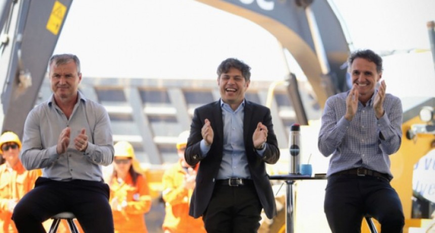 Kicillof y Katopodis  dieron inicio a las obras para transformar en autov&iacute;a la Ruta 3 entre San Miguel del Monte y Gorchs