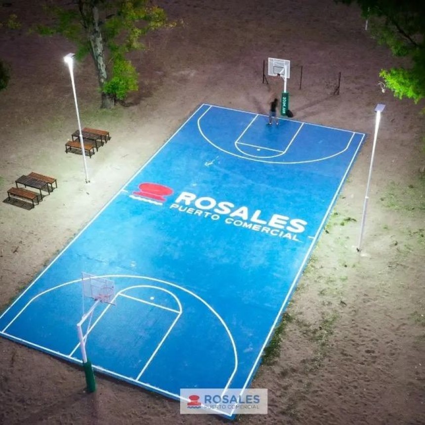 Postales del puerto Rosales en plena Transformacion