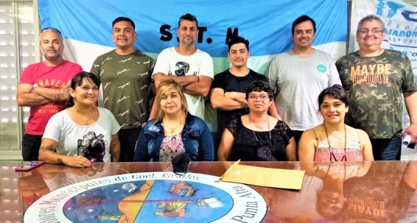 Salutacion del Sindicato de Trabajadores Municipales de Coronel Rosales 