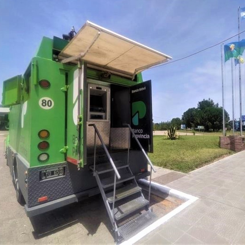 En funcionamiento el cajero automatico en Pehuen