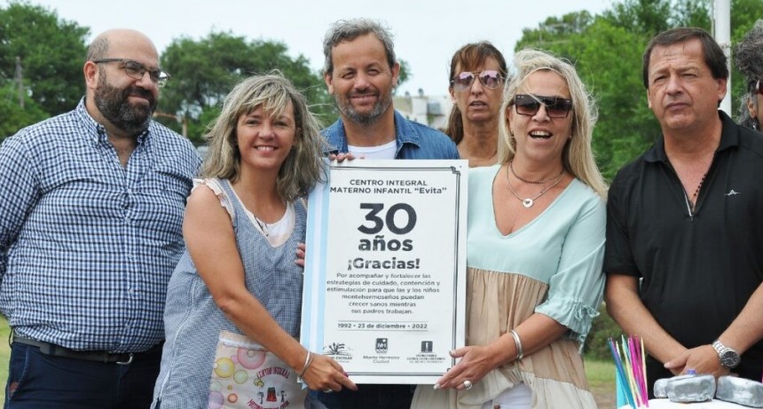  El Centro Integral Materno Infantil &ldquo;Evita&rdquo; celebr&oacute; sus 30 a&ntilde;os
