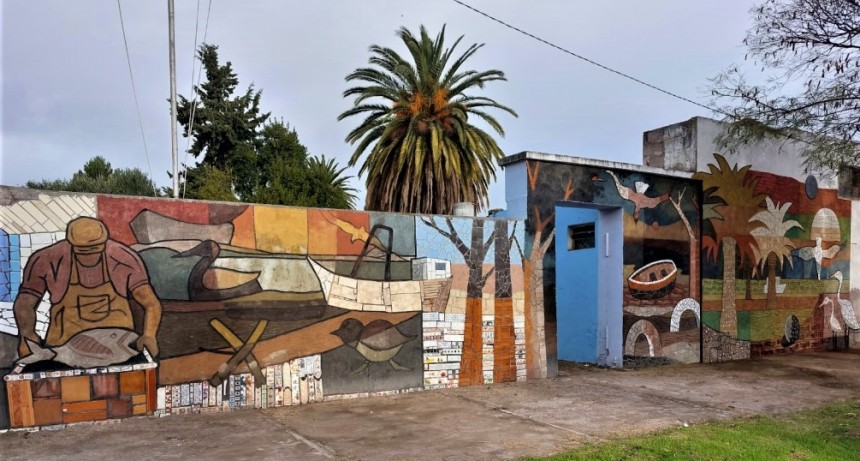 Nuevas intervenciones del artista Omar Sirena en villa del Mar