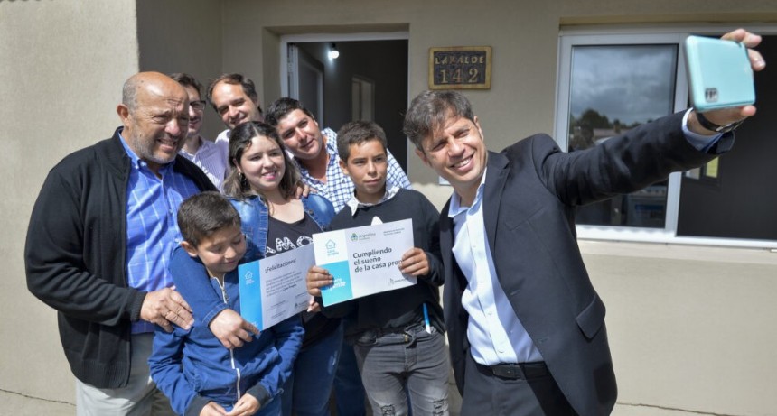 MAR CHIQUITA Se entregaron 100 viviendas para familias de Coronel Vidal