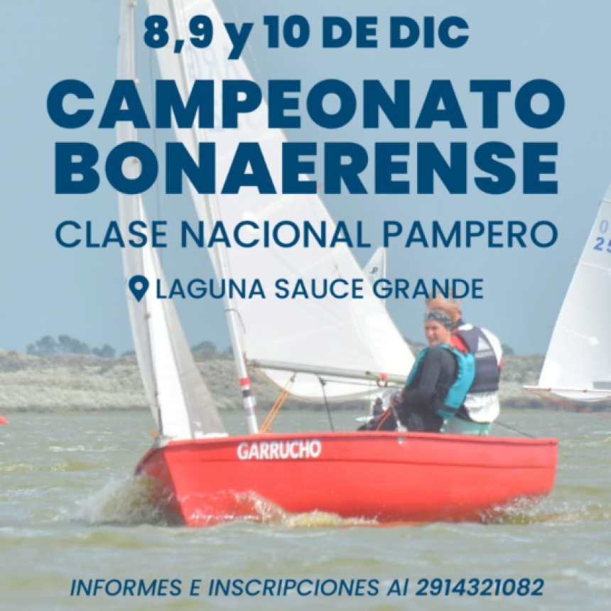 Campeonato Bonaerense en Monte Hermoso &ndash; Clase Nacional Pampero