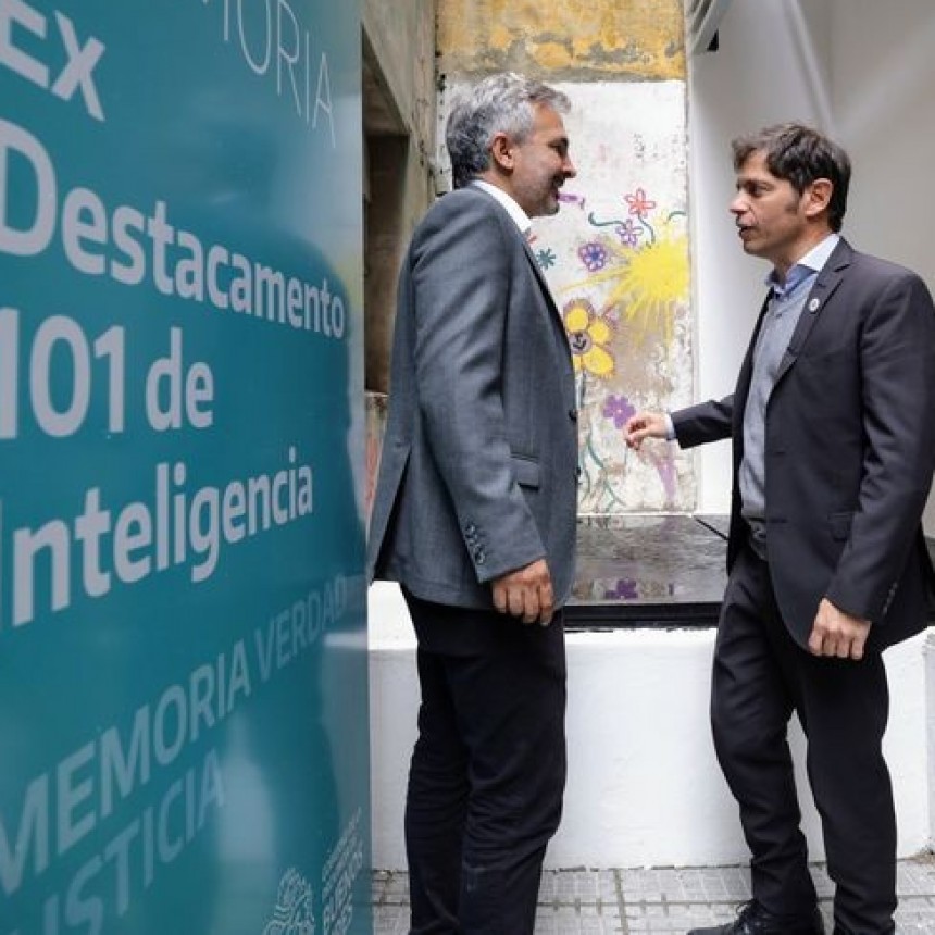 Kicillof inaugur&oacute; el edificio del Archivo Provincial de la Memoria