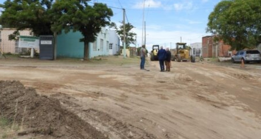 En los pr&oacute;ximos d&iacute;as, finaliza la pavimentaci&oacute;n de calles en Nueva Bah&iacute;a Blanca 