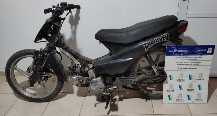 Robo una moto escapaba rumbo a villa  Arias y fue detenido