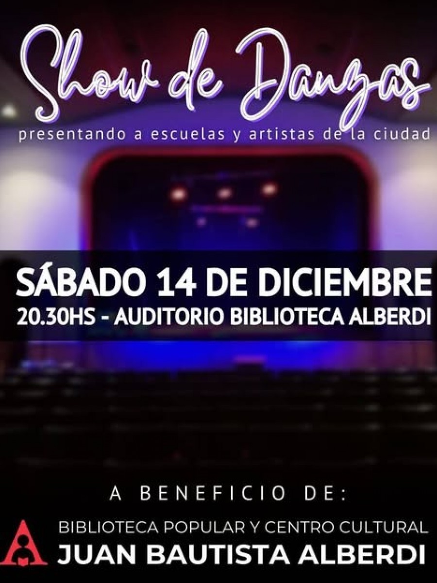 Shows de Danzas en la Biblioteca Alberdi