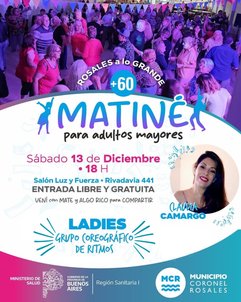 ¡Despedimos el Año con Ritmo! Última Matiné +60