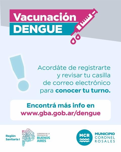 La Provincia amplía la Campaña de Vacunación contra el Dengue