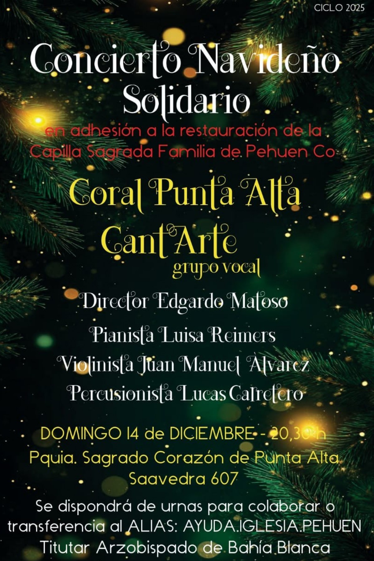 &iexcl;Concierto Navide&ntilde;o Solidario: M&uacute;sica para un Buen Coraz&oacute;n!