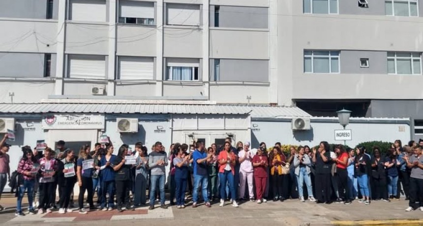 PARO EN EL HOSPITAL ITALIANO ANTE LA FALTA DE PAGO DEL AGUINALDO